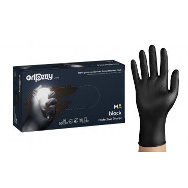 Ask for product! — Nitrile protective gloves Gripzzly size Mr