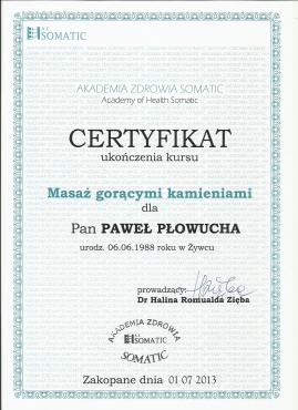 Dyplomy i certyfikaty